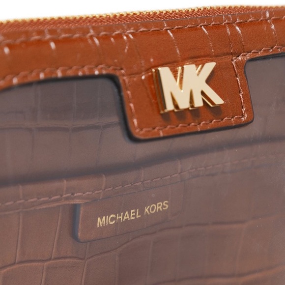 Michael Kors Large PVC & Leather 
Travel Pouch - Picture 2 of 7